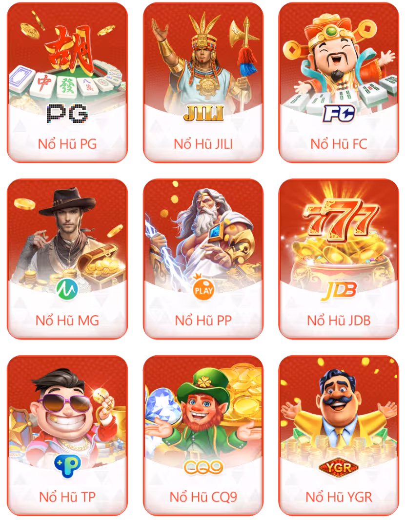 Sảnh game Nổ hũ NEW89